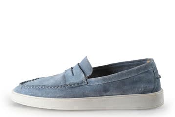 Blackstone Loafers in maat 44 Blauw, Kleding | Heren, Zo goed als nieuw, Loafers, Blackstone, Verzenden