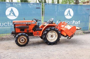 Veiling: Minitractor Hinomoto C174 Diesel 18PK, Ophalen, Nieuw