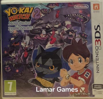 Yo-kai watch 2 droomfantomen (Nintendo 3DS nieuw), Ophalen of Verzenden, Nieuw