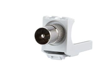 Metz Connect PIK2M IEC Stekker Naar F Jack Coax Module -, Verzenden