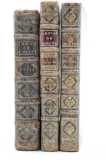 Molière - Les Œuvres de Monsieur de Molière - 1674-1697