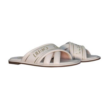 Liu Jo • sandalen met logo • 36, Verzenden, Liu Jo, Wit, Nieuw
