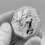 Duitsland. 5 Mark 2023 – Witchcraft: Seeress – 1 oz Silver