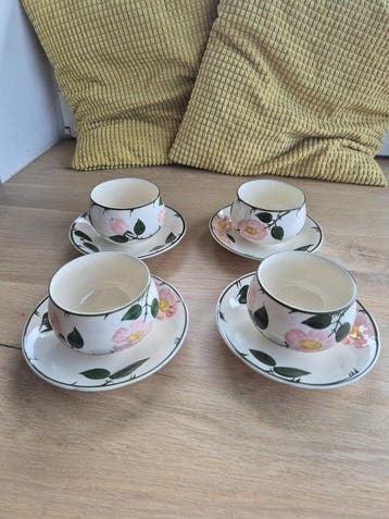 Villeroy & Boch - Eetservies (4) - Wild-Rose - Porselein -