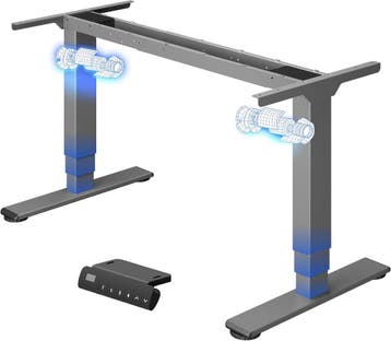 Zit sta bureau - Elektrisch - Verstelbaar - Bureauframe - Zi, Divers, Verzenden