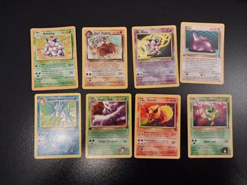 Pokémon - 102 Bulk kaarten - WOTC