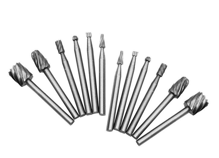 Set van 12 mini (dremel) freesjes, Bricolage & Construction, Outillage | Autres Machines, Envoi