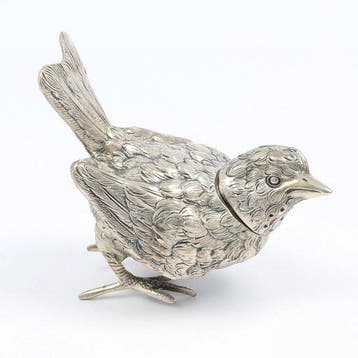Zaanlandse Zilversmederij - Vogel strooibus - Moule -