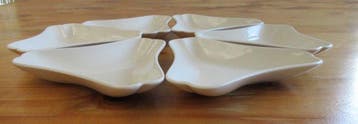 Wedgwood Queens ware - Schaal (6) - EDME - Porselein, Antiek en Kunst