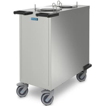 Bordenstapelaar | RVS | Onverwarmd | 144 Borden Ø190-260mm, Zakelijke goederen, Verzenden, Nieuw in verpakking