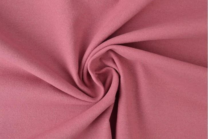 10 meter molton stof - Donker oud roze, Hobby & Loisirs créatifs, Tissus & Chiffons, Envoi