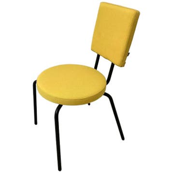PUIK Option Stoel 2/1 Geel - Eetkamerstoel - Ongebruikt, Huis en Inrichting, Stoelen, Verzenden, Zo goed als nieuw