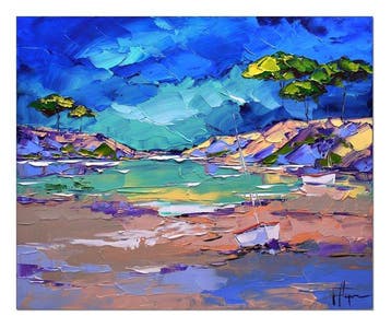 Olivier Pfleger - Mandrafina  Plage Palombaggia  Corse