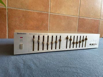 Technics - SH-8025 / 7-Band Stereo grafische equalizer, TV, Hi-fi & Vidéo