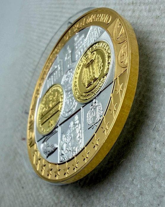 San Marino. 2002, Commemorative Medal Europa (Zonder, Timbres & Monnaies, Monnaies | Europe | Monnaies non-euro
