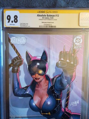 Absolute Batman 13 - Absolute Batman #13 - 1 Signed comic,, Boeken, Nieuw