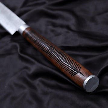 Maguro Tuna Knife - Tafelmes - Hout, Staal