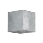 Wandverlichting modern Big Levi Muurlamp Zilver, Verzenden