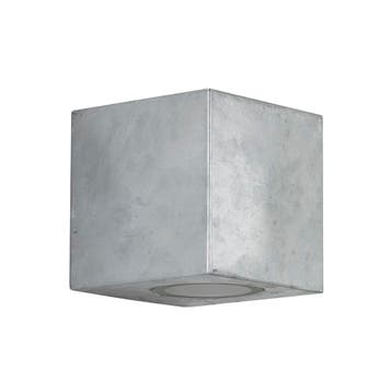 Wandverlichting modern Big Levi Muurlamp Zilver, Verzenden, Nieuw