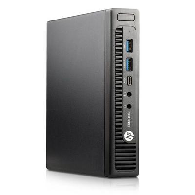 Windows 10 (Mini PC) HP EliteDesk 705G2 USDT AMD-A8 1.6Ghz, Computers en Software, Desktop Pc's, Gebruikt, Ophalen of Verzenden