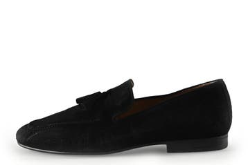 Manfield Loafers in maat 43 Zwart, Kleding | Dames, Verzenden, Zwart, Overige typen, Manfield