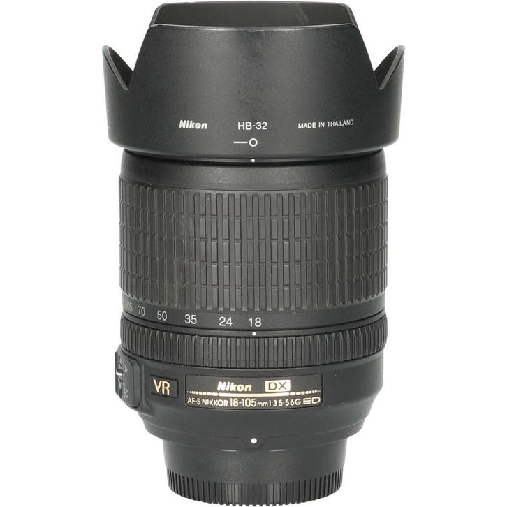 Tweedehands Nikon AF-S 18-105mm f/3.5-5.6G VR DX CM6904, Audio, Tv en Foto, Foto | Lenzen en Objectieven, Overige typen, Gebruikt