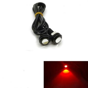 18MM LED - Eagle Eye - ROOD - Waterproof, Verzenden