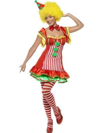 Boo Boo clown meisje verkleed kostuum, Ophalen of Verzenden, Nieuw