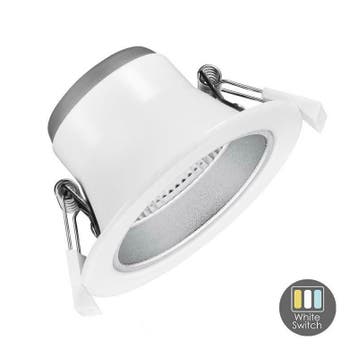 LED Inbouw Downlight met Reflector 10W CCT Ø113 Euro stekker, Verzenden, Nieuw, Overige materialen