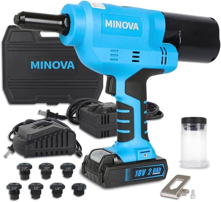 MINOVA Klinknagelpistool 18V | Tweede kansje | OP = OP, Bricolage & Construction, Outillage | Autres Machines, Envoi
