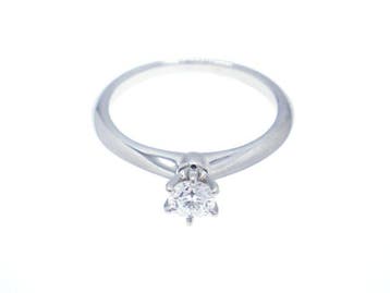 Tiffany & Co. - Bague - Solitaire Setting Diamond 0.25ct