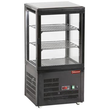 Opzetvitrine geventileerd, 4 zijden in glas, 3 niveaus "Blac, Verzenden, Nieuw in verpakking, Koelen en Vriezen
