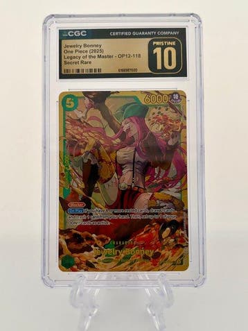 One Piece - 1 Graded card - One Piece - Jewelry Bonney -, Nieuw