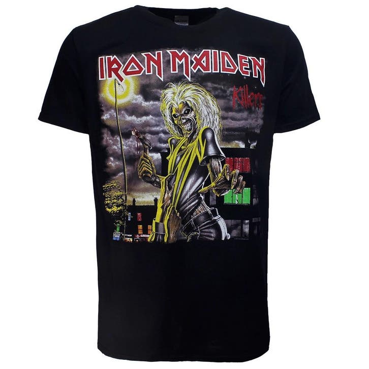 Iron Maiden Killers Album Cover T-Shirt, Kleding | Heren, T-shirts