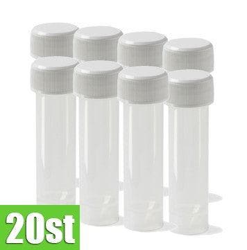 Lege buisjes met schroefdop 5 ml 20 st, Verzenden, Nieuw