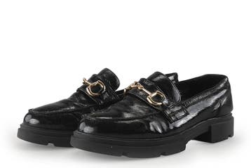 Manfield Instappers in maat 40 Zwart, Vêtements | Femmes, Chaussures, Verzenden, Instappers