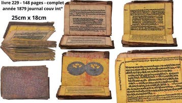 Lot 14 Stukken — Oude Tibetaans Manuscripten — Pecha Uchen &