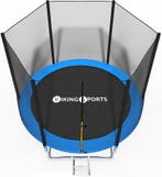 Trampoline 244cm | Veiligheidsnet & Ladder | Nieuw | Sche..., Ophalen of Verzenden, Nieuw