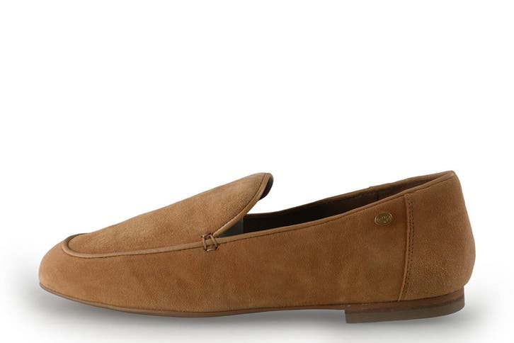 Fred de La Bretoniere Loafers in maat 38 Cognac, Kleding | Dames, Schoenen, Overige kleuren, Zo goed als nieuw, Overige typen