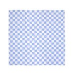 Theedoek blauw geblokt 100% katoen | 660(b)x660(d)mm Vogue, Verzenden, Nieuw in verpakking