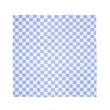 Theedoek blauw geblokt 100% katoen | 660(b)x660(d)mm Vogue, Verzenden, Nieuw in verpakking
