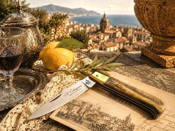 Fraraccio Coltello Fraraccio “Il Caltagirone” – Corno antico