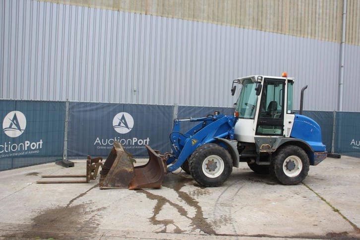 Veiling: Wiellader Liebherr L507 Diesel 2005, Articles professionnels, Machines & Construction | Grues & Excavatrices, Enlèvement