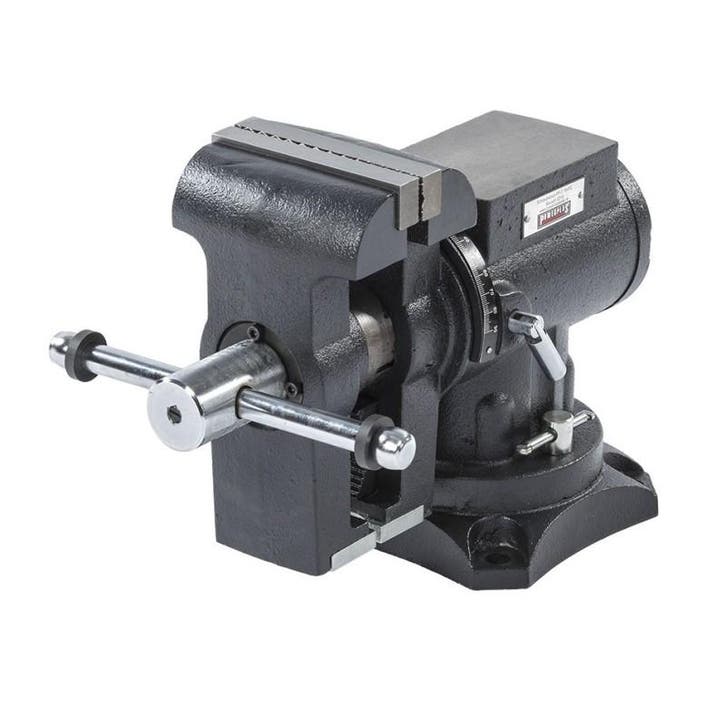 Multifunctionele bankschroef 125 mm. draaibare uitvoering, Doe-het-zelf en Bouw, Werkbanken, Ophalen of Verzenden