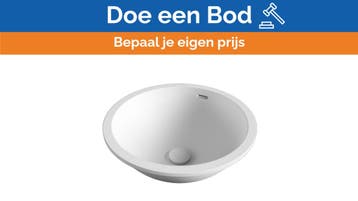 Bieden: Hi-macs wasbak CB400 S28 wasbak white, Ophalen of Verzenden