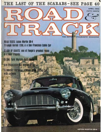 1962 ROAD AND TRACK MAGAZINE APRIL ENGELS, Ophalen of Verzenden