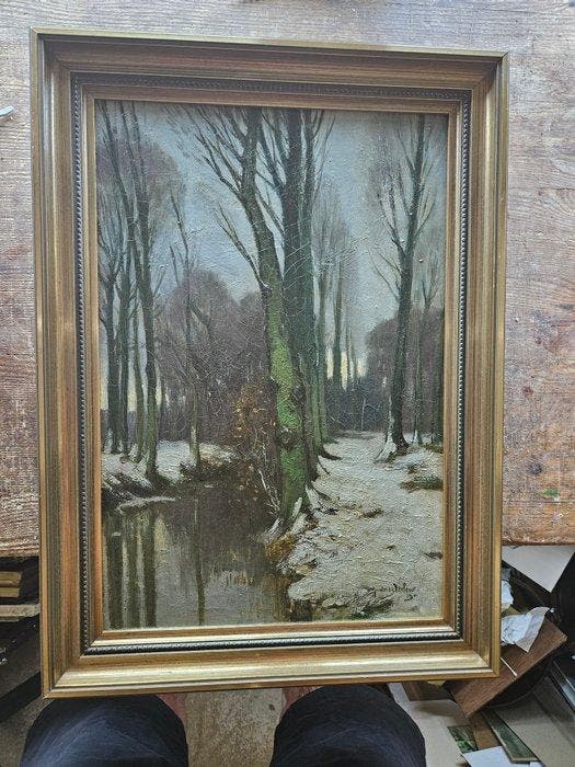 Andries Verleur (1876-1953) - Schitterend impressionistisch, Antiek en Kunst, Kunst | Schilderijen | Klassiek