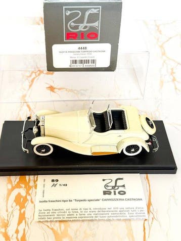 Rio 1:43 - Voiture miniature - Isotta Fraschini Torpedo, Nieuw