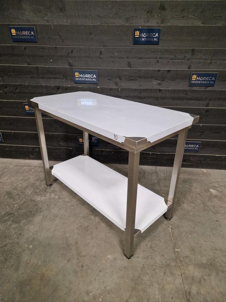 Werktafel | RVS | 120cm | horeca, Zakelijke goederen, Horeca | Meubilair en Inrichting, Gebruikt