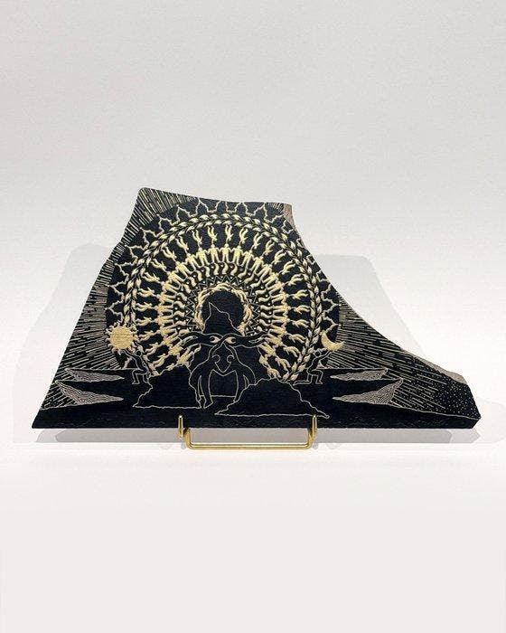 Théo Haggaï (1990) - Union et retrouvailles, œuvre originale, Antiek en Kunst, Kunst | Schilderijen | Modern